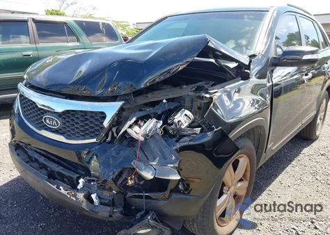 2013 Kia Sorento Ex V6 из США, поврежденный, VIN 5XYKUDA20DG374838